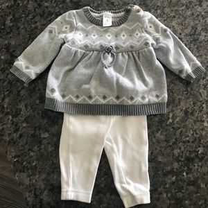 Carters Baby Girl Winter Outfits Size 